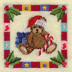Christmas Bear Square
