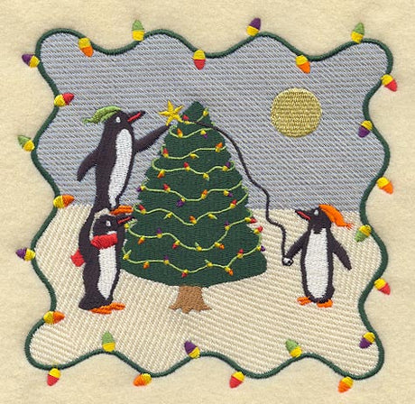 Decorator Penguins Square