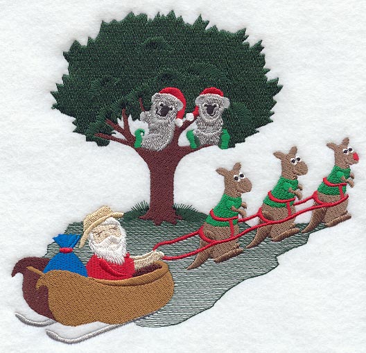 Santa & Kangaroos