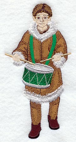 Boy with Drum - Standing