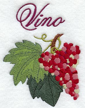 Grapes w/ Vino