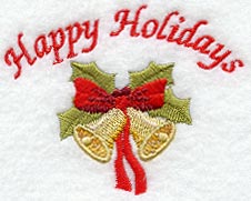 Happy Holidays Bells