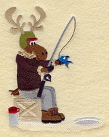 Ice Fishing Muddie Moose