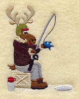 Ice Fishing Muddie Moose