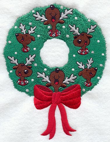 Deer Family Wreath