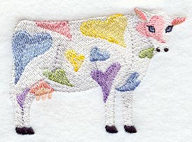 Cow w/ Hearts