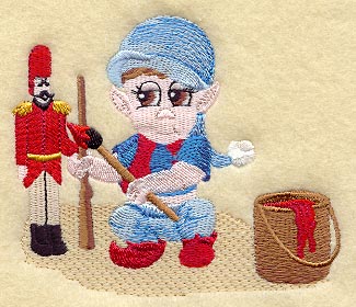 Painter Elf w/Soldier