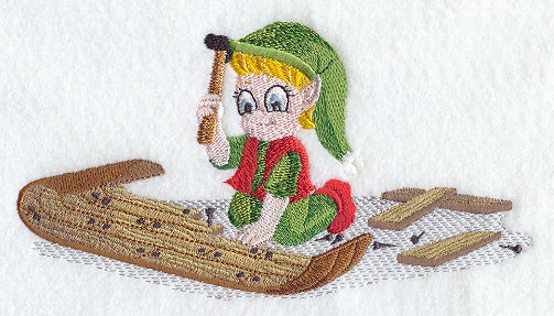 Sled-Building Elf
