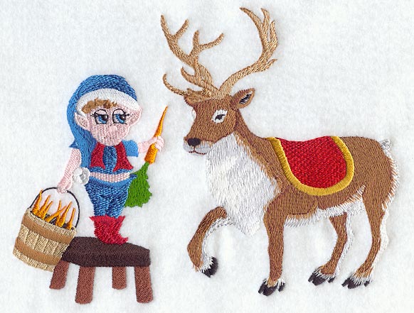 Elf & Reindeer