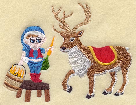 Elf & Reindeer