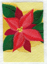 Poinsettia Card (Cardstock)