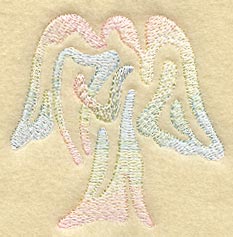 Angel & Harp (Cardstock)