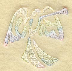 Angel w/ Trumpet (Cardstock)