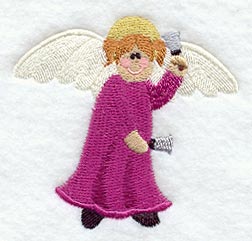 Angel w/Bells (Cardstock)