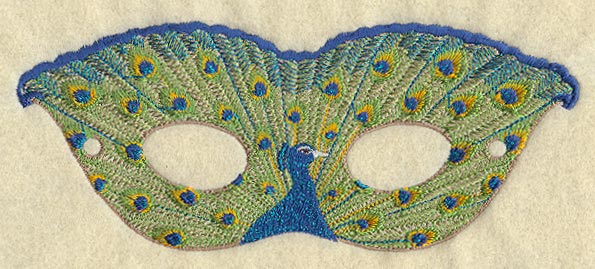Peacock Mask - Large