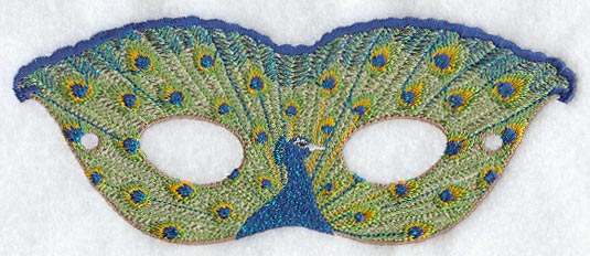 Peacock Mask - Medium
