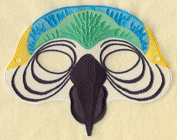 Macaw Mask - Large
