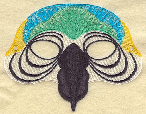 Macaw Mask - Large