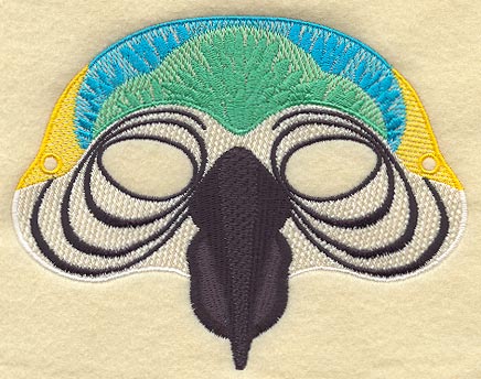 Macaw Mask - Large