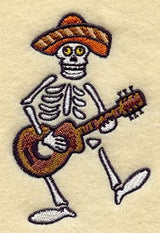 Skeleton & Guitar