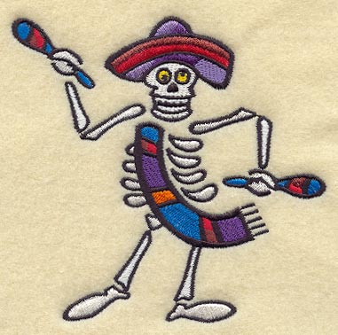 Skeleton & Maracas