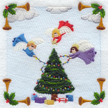 Decorating Angels Square