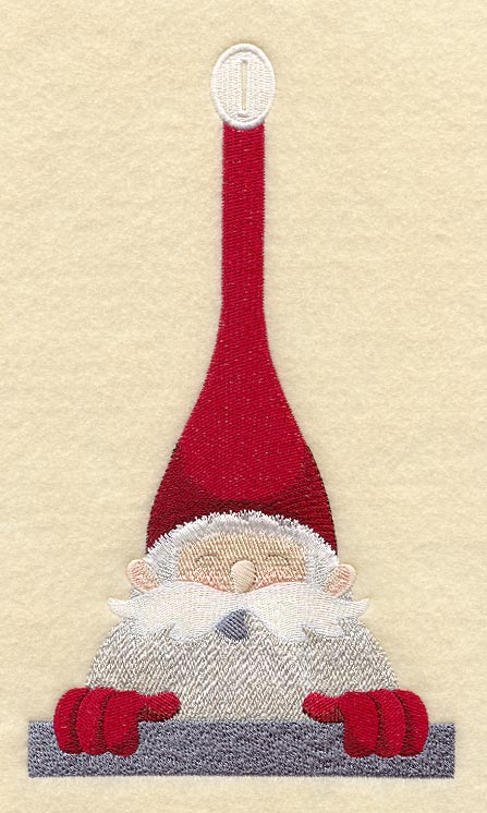 Santa Towel Topper