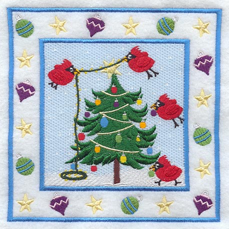 Decorating Cardinals Square