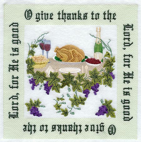 O Give Thanks Square