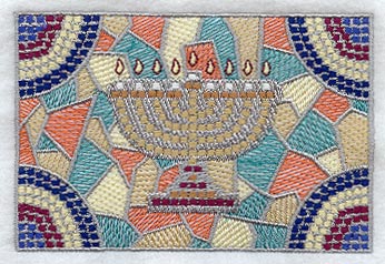 Menorah Mosaic