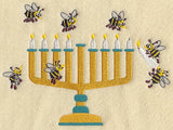 Bees & Menorah
