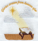 Baby Jesus & Star w/Text