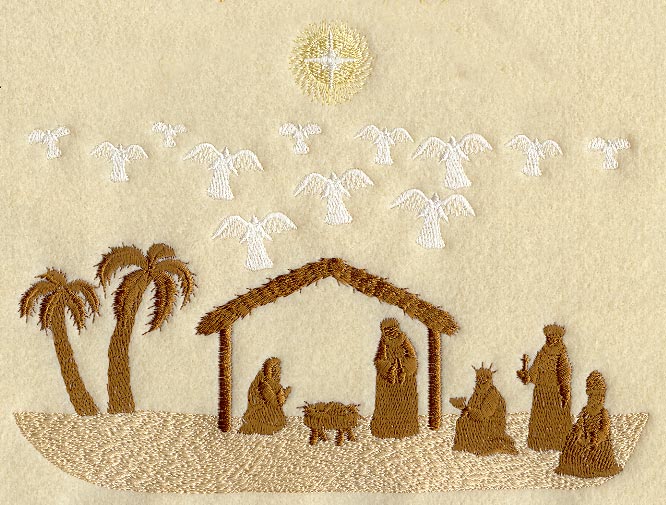 Angels & Stable Silhouette