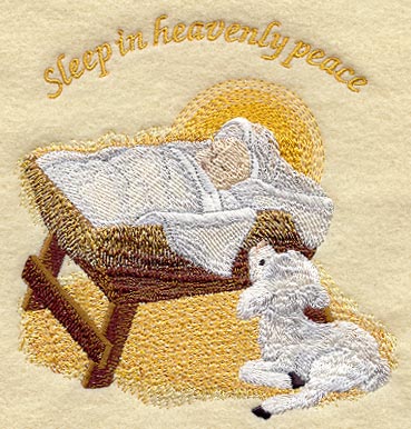 Jesus & Lamb w/Text