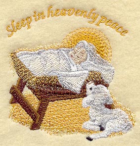 Jesus & Lamb w/Text