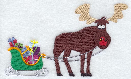 Moose & Sleigh