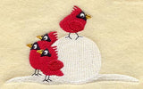 Cardinals & Snowman I