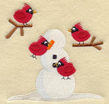 Cardinals & Snowman III