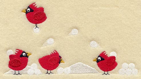 Cardinal Snowball Fight