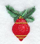 Christmas Ornament - Teardrop