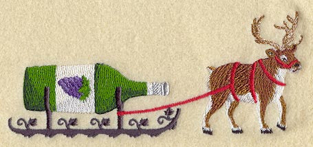 Reindeer & Wine Sleigh