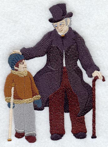 Scrooge & Tiny Tim