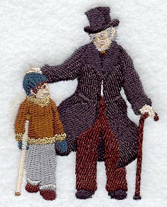 Scrooge & Tiny Tim