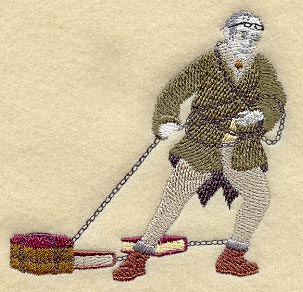 Jacob Marley in Chains