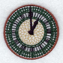 Clock Face - 1 O'Clock