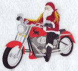 Santa & Motorcycle
