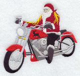 Santa & Motorcycle