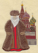 Russian Santa Scene