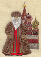 Russian Santa Scene