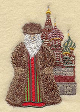 Russian Santa Scene